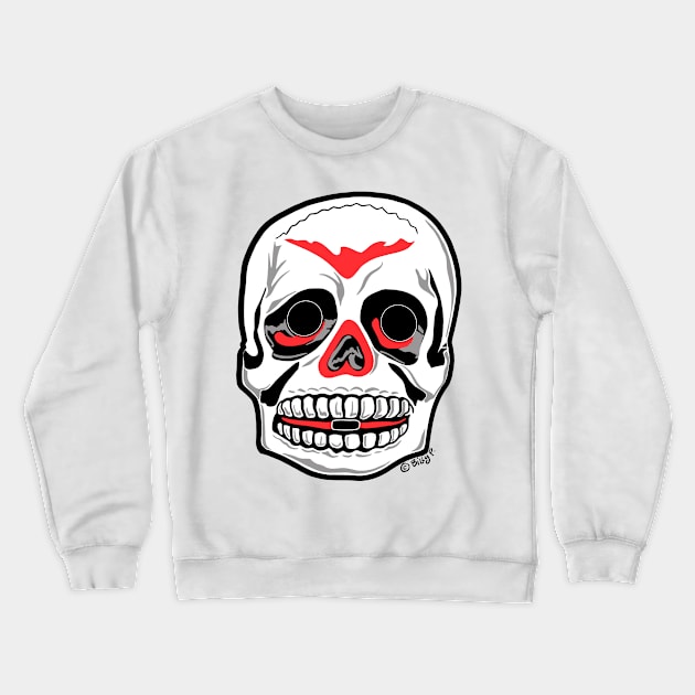 Ben Cooper Skull Crewneck Sweatshirt by The Ghost In You